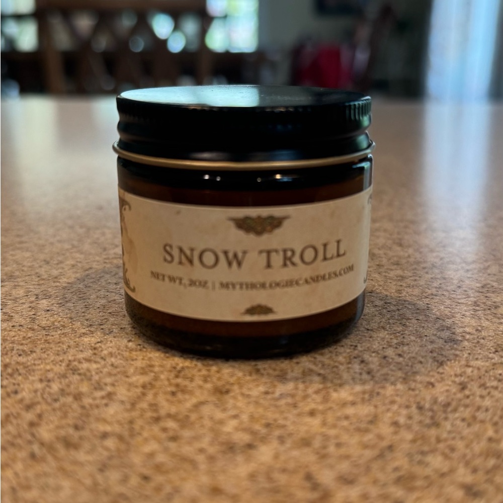 Mythologie Snow Troll Candle (mini)